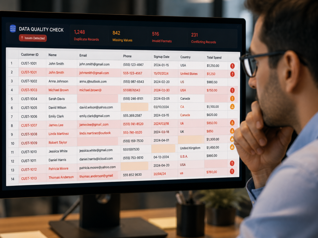 Poor data quality causing AI agent project failure